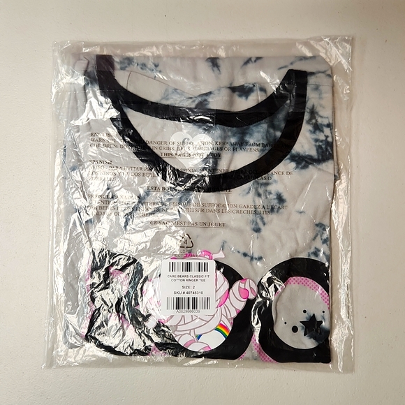 ❤️NWT VINTAGE TORRID TEE CARE BEARS MUMMY HALLOWEEN - 100% COTTON TIE DYE - PLUS - Picture 4 of 11